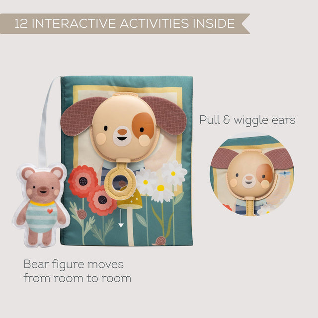 Taf Toys lavinamoji užimtumo knygelė My Home Busy Book, 18 mėn.+