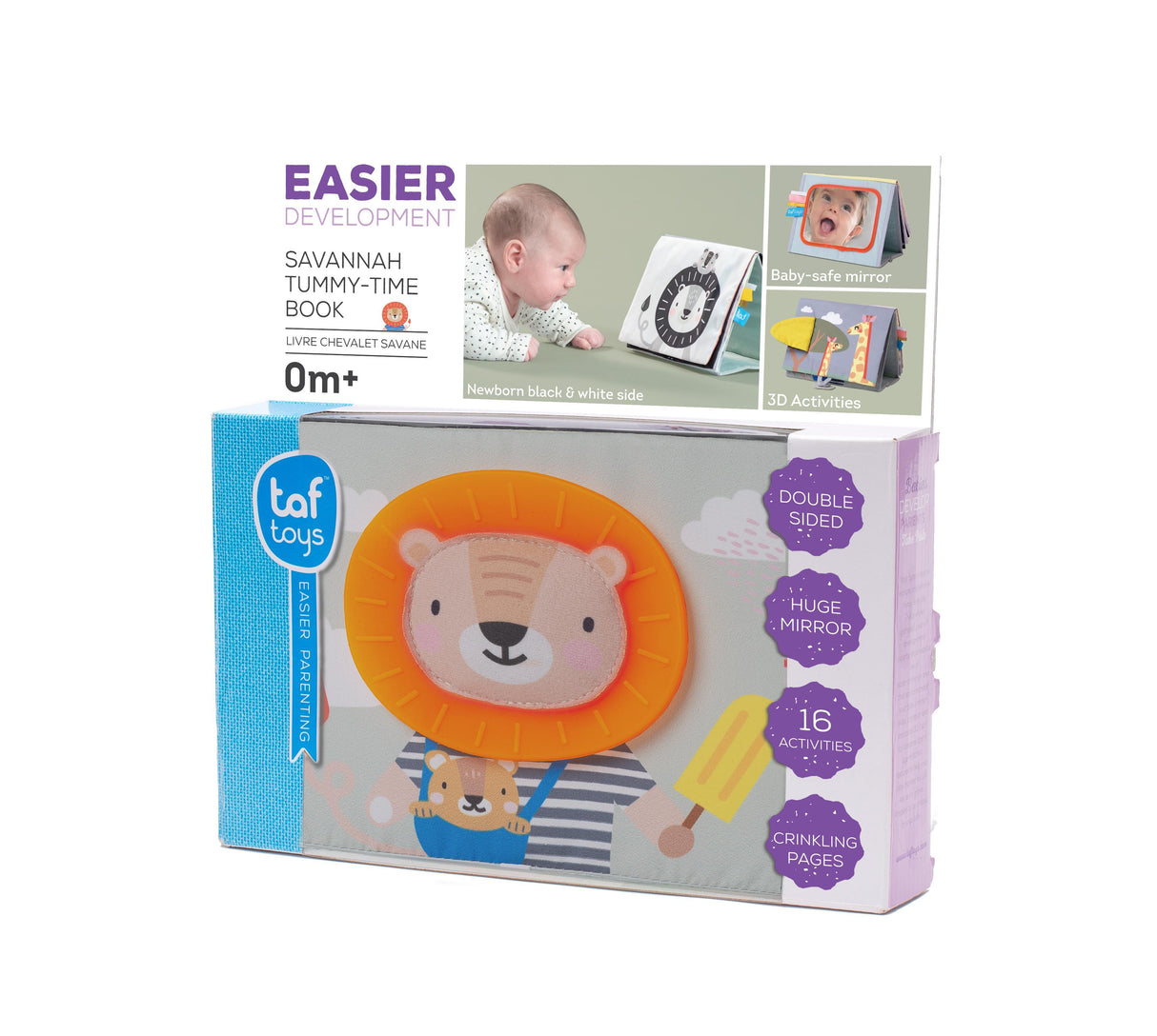 Taf Toys kahepoolne pehme raamat väikelastele "Lugu"