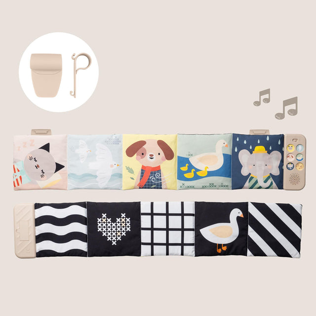 Taf Toys kahepoolne pehme raamat väikelastele "Lugu"