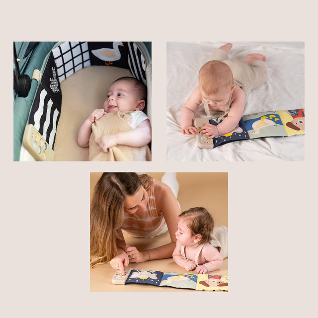 Taf Toys kahepoolne pehme raamat väikelastele "Lugu"