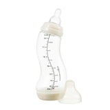 Difrax S-kujuline koolikute pudel 170 ml kitsa kaelaga