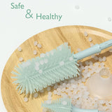 Munchkini harjakomplekt pudelite ja joogiklaaside pesemiseks 