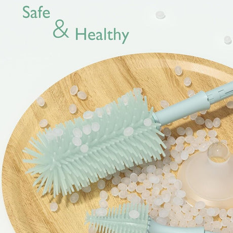 Munchkini harjakomplekt pudelite ja joogiklaaside pesemiseks 