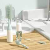 Munchkini harjakomplekt pudelite ja joogiklaaside pesemiseks 