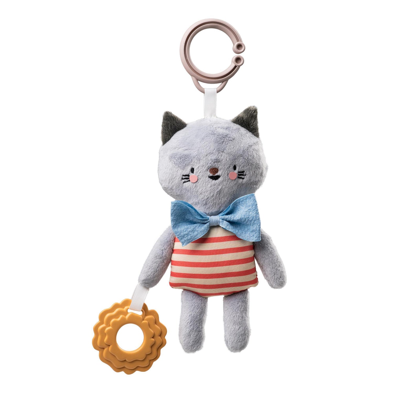 Taf Toys kontrastingas kabantis žaislas su kramtuku Activity Toy Clara