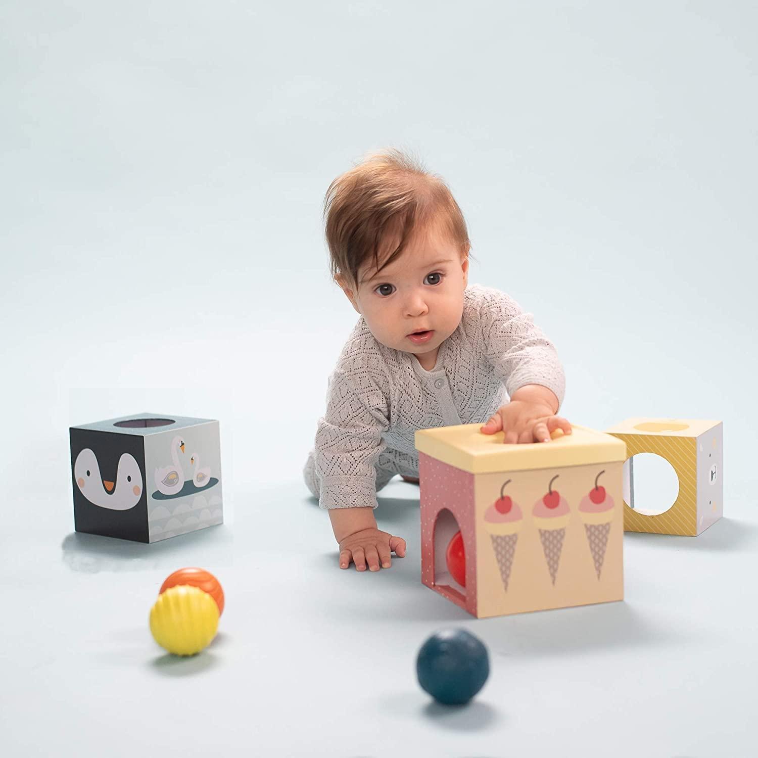 Taf Toys kahepoolne pehme raamat väikelastele "Lugu"