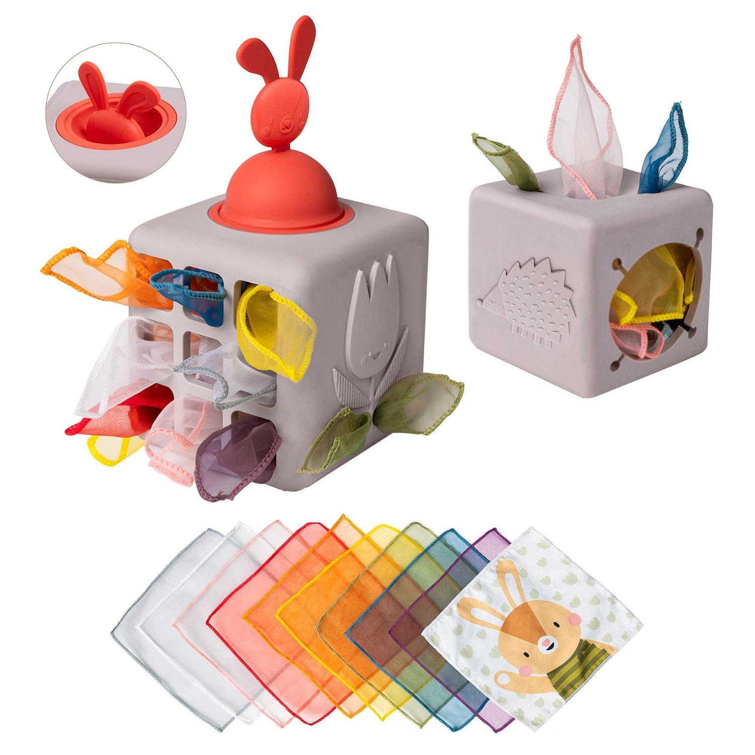 Taf Toys kahepoolne pehme raamat väikelastele "Lugu"