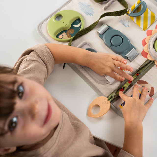 Taf Toys kahepoolne pehme raamat väikelastele "Lugu"