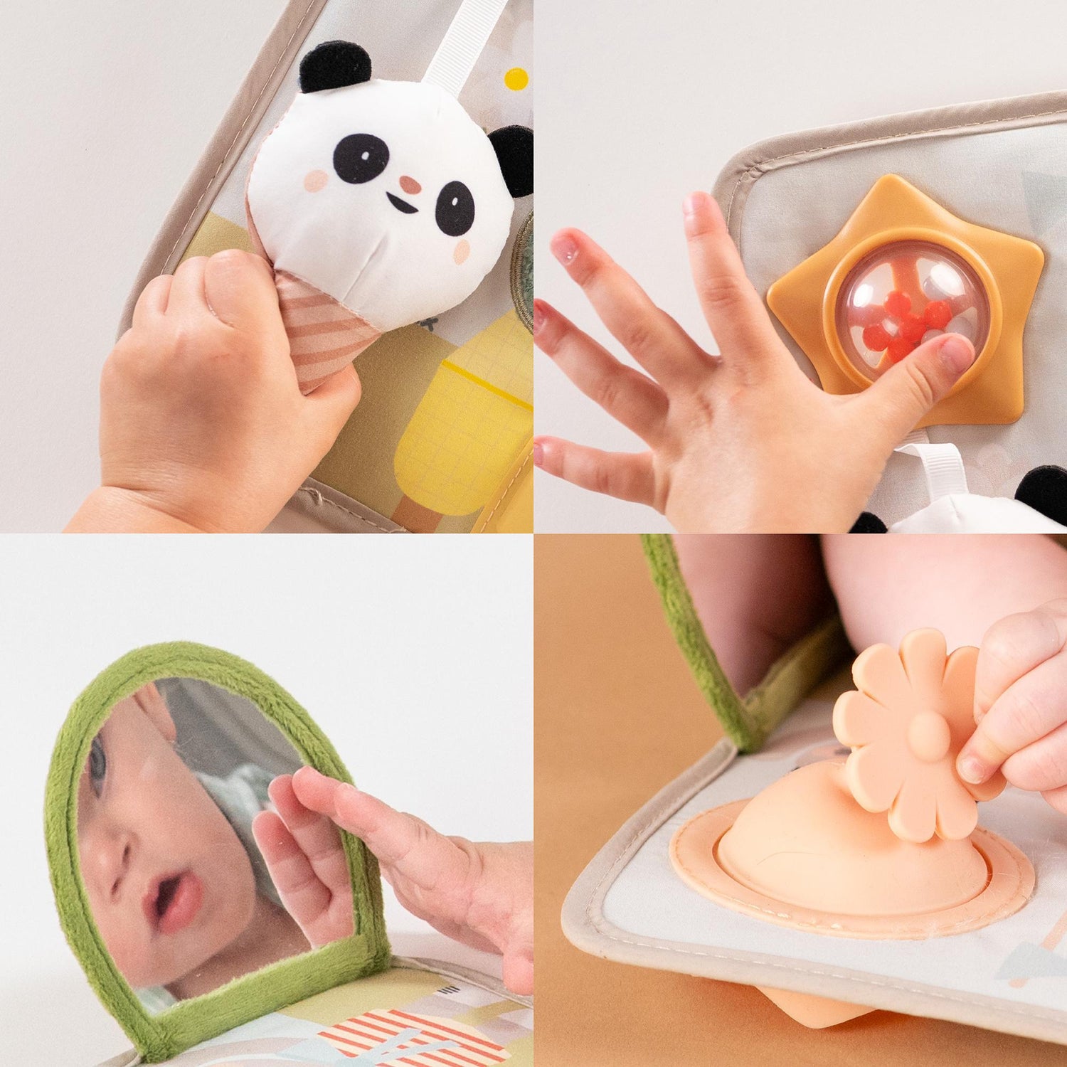Taf Toys veiklos lenta - lavinamasis žaislas Peek, Pop & Play, 6+ mėn.