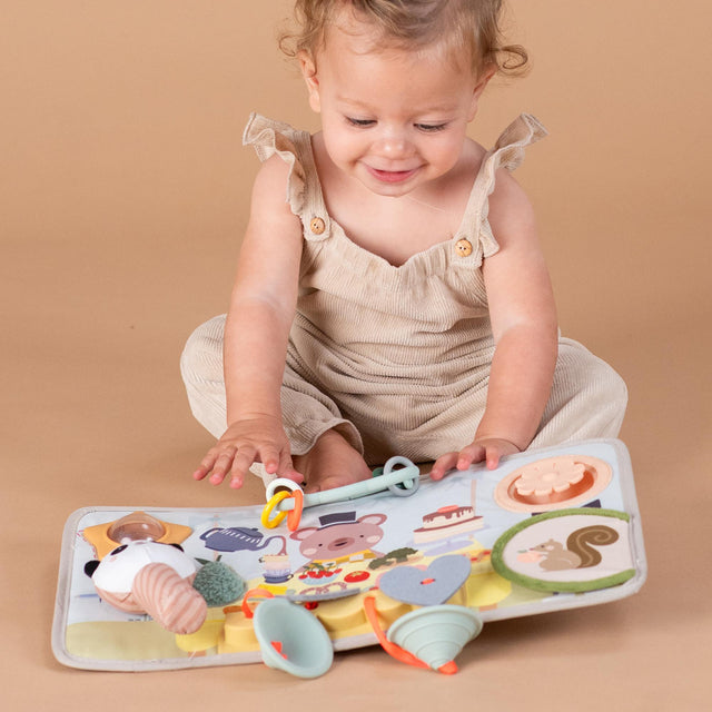 Taf Toys veiklos lenta - lavinamasis žaislas Peek, Pop & Play, 6+ mėn.