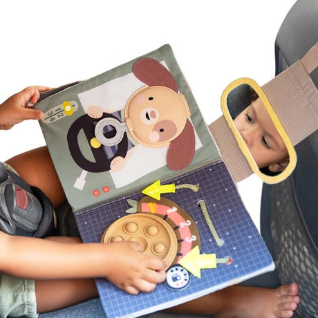 Taf Toys kahepoolne pehme raamat väikelastele "Lugu"