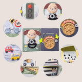 Taf Toys kahepoolne pehme raamat väikelastele "Lugu"