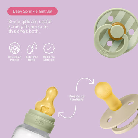 BIBS lutikomplekt suurus 2 (6 - 18 kuud) Sky Blue / Baby Blue 