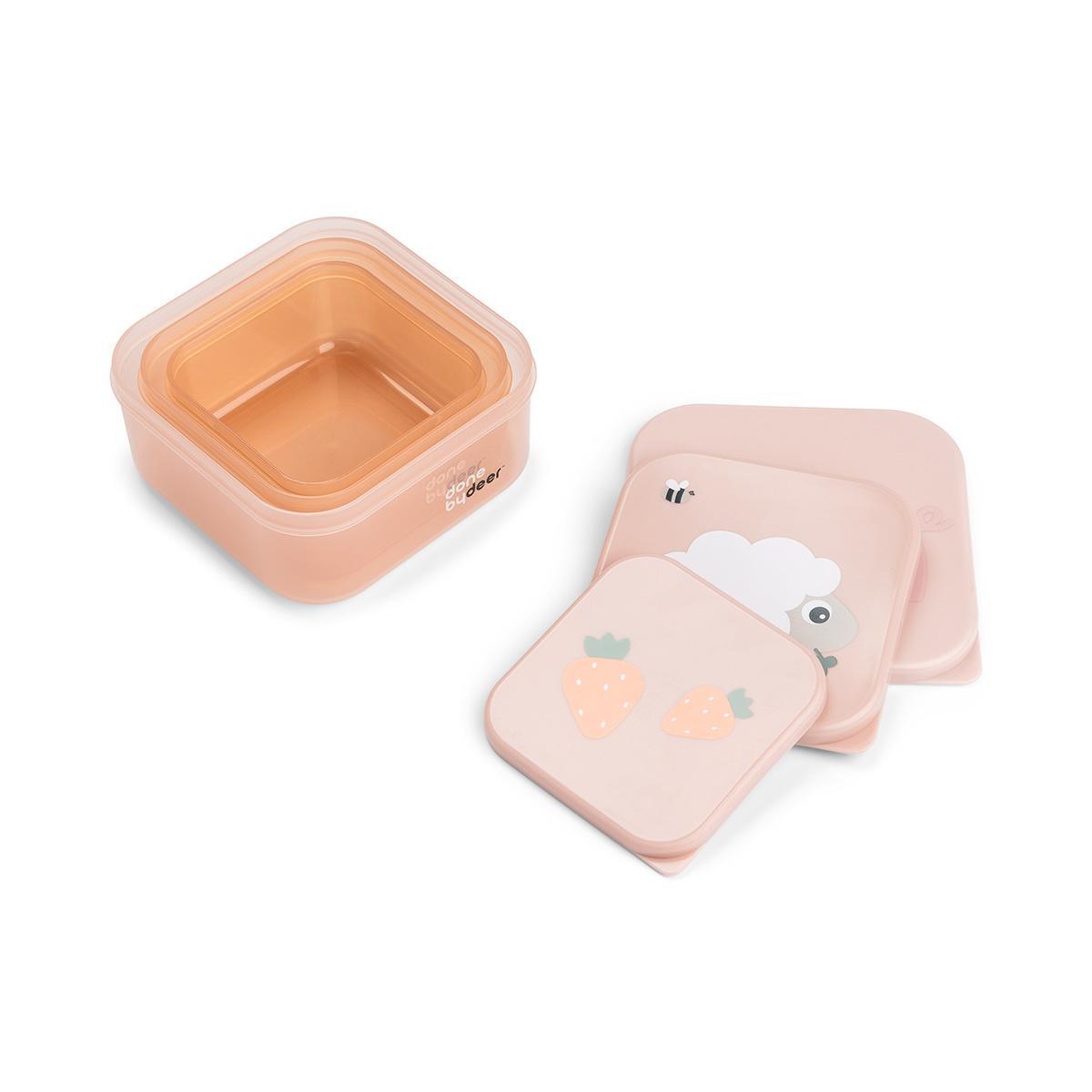 Deer Snack Boxes Happy Cloudsi pulber (3 purki sisaldav komplekt) 