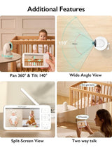 BBLUV Cäm HD video mobiilne lapsehoidja