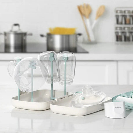 Munchkini harjakomplekt pudelite ja joogiklaaside pesemiseks 