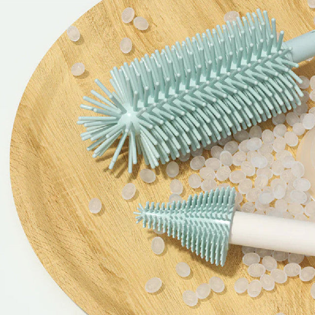 Munchkini harjakomplekt pudelite ja joogiklaaside pesemiseks 