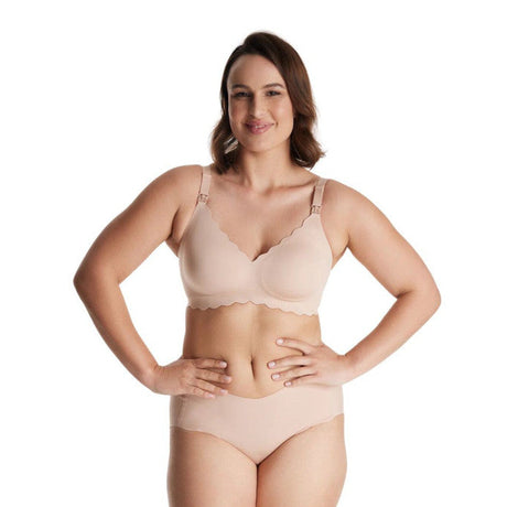 Carriwelli õmblusteta imetamisrinnahoidja / Original Nursing Bra Blue-Pink 