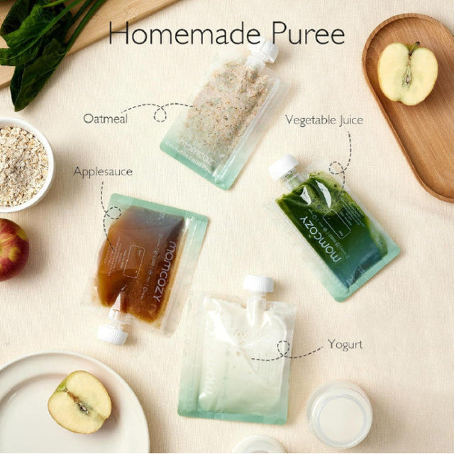 Twistshake korduvkasutatav pigistatav konteiner püreede jaoks (220 ml, erinevad värvid) 