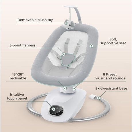 WILDRIDE kandja Grey Leopard