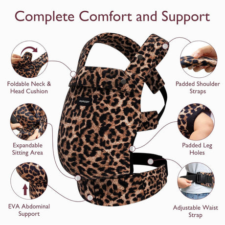 Momcozy ergonominė kūdikių nešioklė Leopard