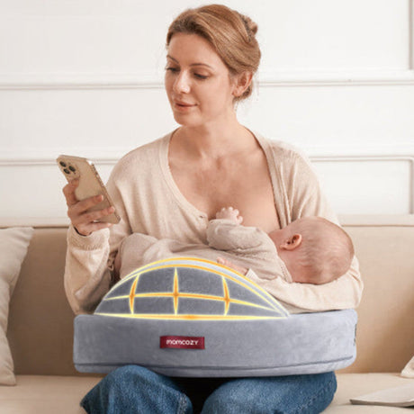 Doomoo Buddy toitmis- ja raseduspadi Tetra Jersey Green 