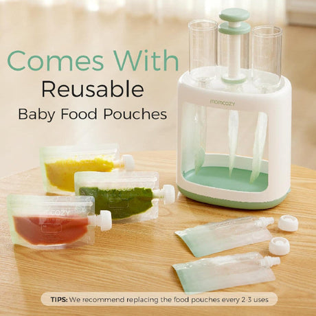 Twistshake korduvkasutatav pigistatav konteiner püreede jaoks (220 ml, erinevad värvid) 