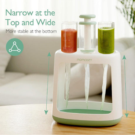 Twistshake korduvkasutatav pigistatav konteiner püreede jaoks (220 ml, erinevad värvid) 