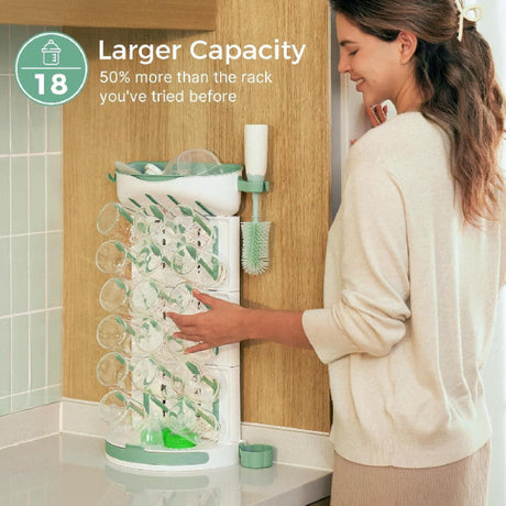 Munchkini harjakomplekt pudelite ja joogiklaaside pesemiseks 