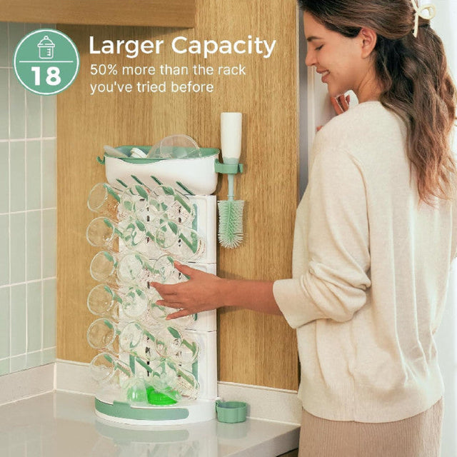 Munchkini harjakomplekt pudelite ja joogiklaaside pesemiseks 