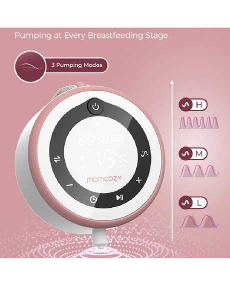 Momcozy nešiojamas belaidis pientraukis V1 Pro
