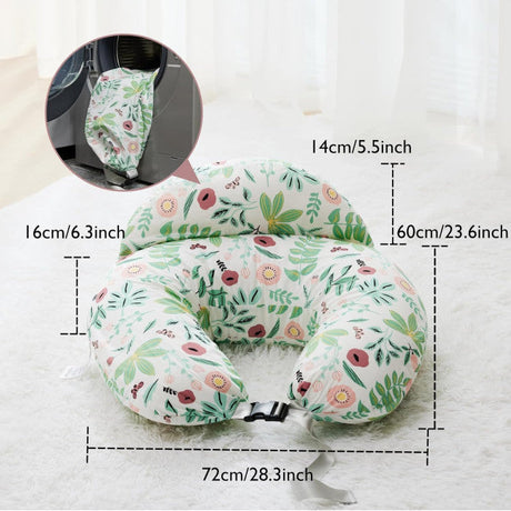 Doomoo Buddy toitmis- ja raseduspadi Tetra Jersey Green 