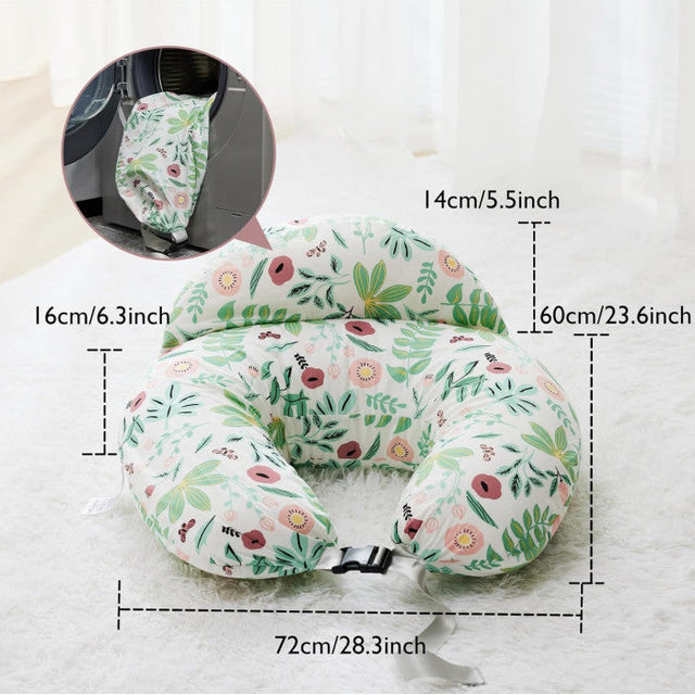 Doomoo Buddy toitmis- ja raseduspadi Tetra Jersey Green 