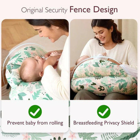 Doomoo Buddy toitmis- ja raseduspadi Tetra Jersey Green 