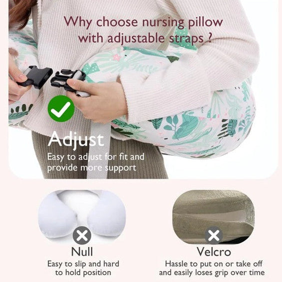 Doomoo Buddy toitmis- ja raseduspadi Tetra Jersey Green 