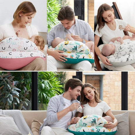 Doomoo Buddy toitmis- ja raseduspadi Tetra Jersey Green 