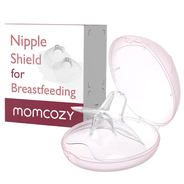 Momcozy silikoniniai antspeniai žindymui su dėklu, 17 mm, 2 vnt.