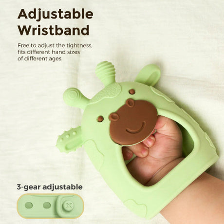 Mushie silikoonist närimispall Shifting Sand 