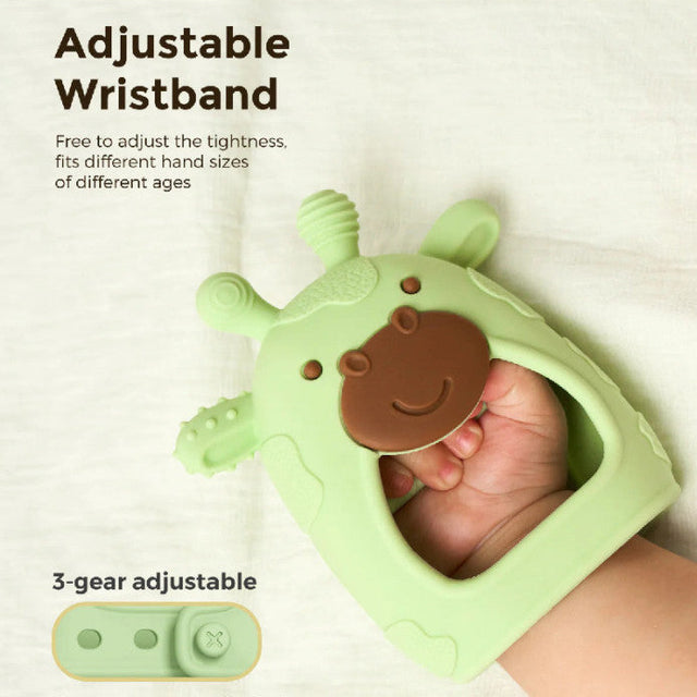 Mushie silikoonist närimispall Shifting Sand 