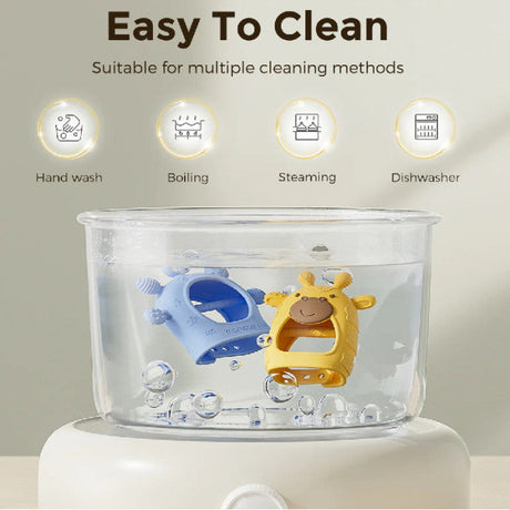 Mushie silikoonist närimispall Shifting Sand 