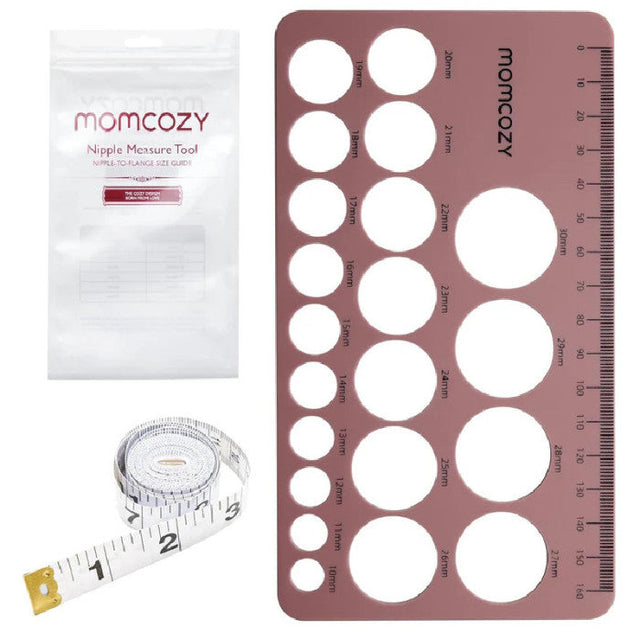Momcozy spenelių matuoklis pientraukio gaubto dydžiui nustatyti