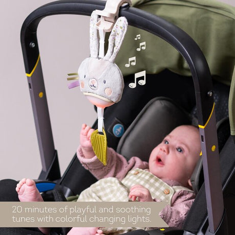 Taf Toys muzikinis pakabinamas žaislas vežimėliui Garden Bunny, 0 mėn.+