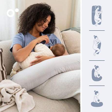 Doomoo Comfy Big toitmis- ja raseduspadi Tetra Grey 