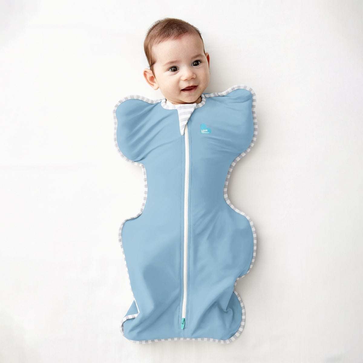 Love To Dream™ Swaddle Up™ miegmaišis Dusty Blue, TOG 1.0 , 1 etapas, S dydis