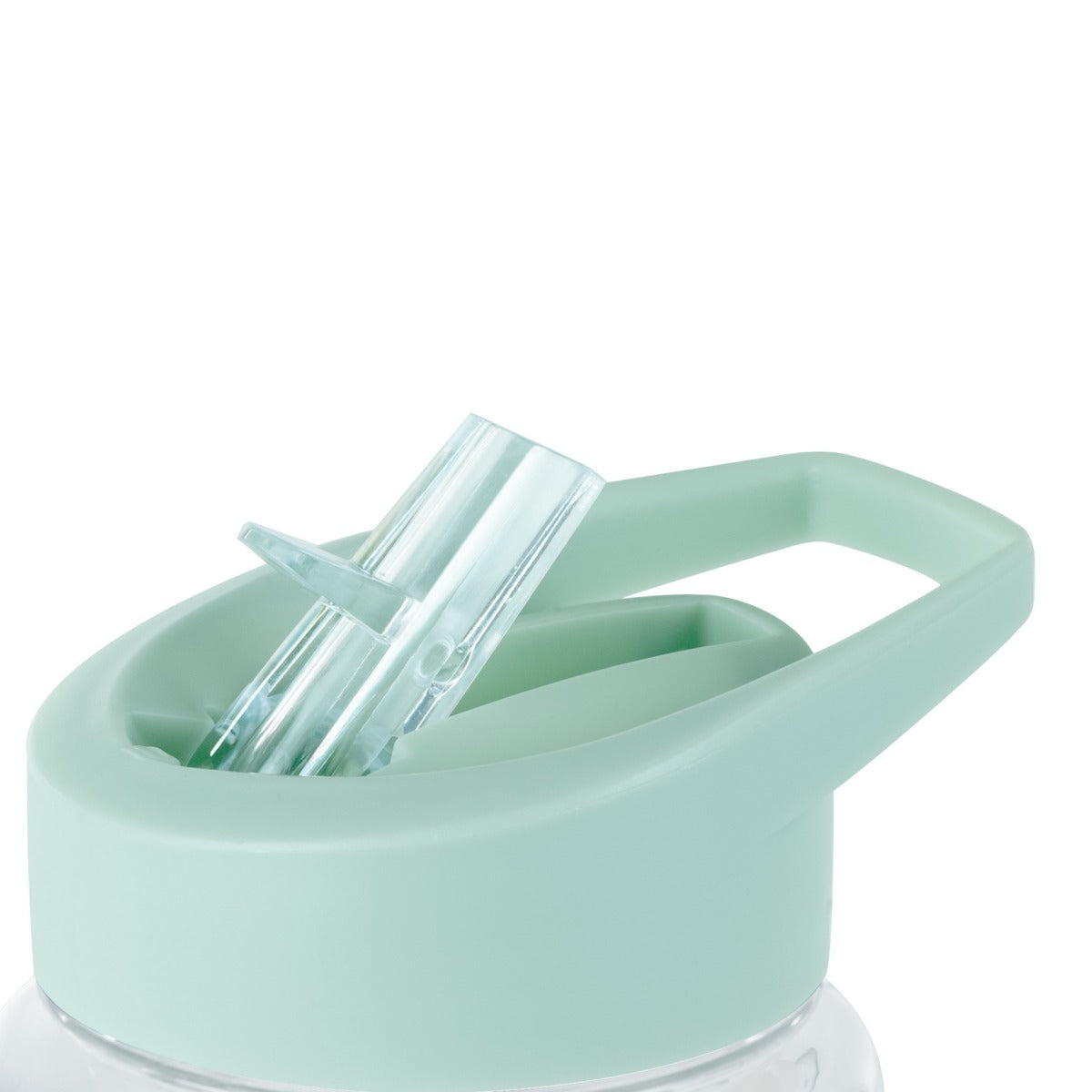 Miniland vaikiška gertuvė su šiaudeliu Kiddie Bottle Jungle, 450 ml