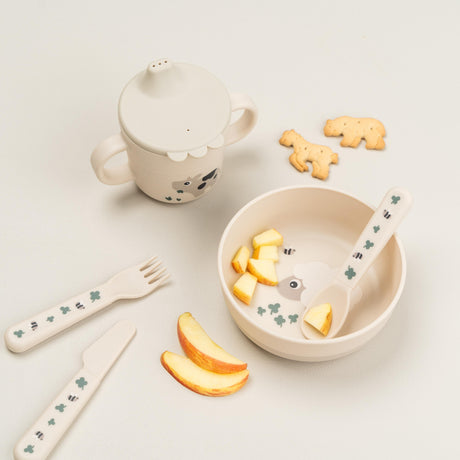 Autor: Deer Tool Set Foodie Happy dots Green