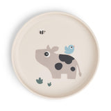 Valmistanud Deer libisemisvastane plaat Foodie Happy clouds Pulber