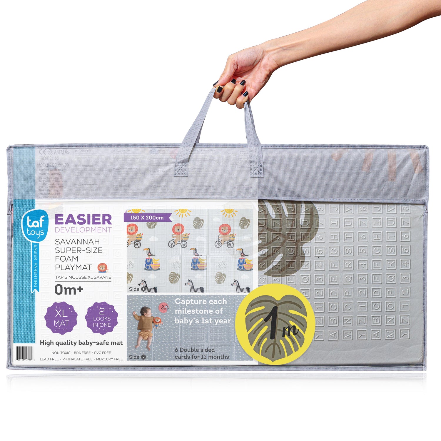 Taf Toys kahepoolne pehme raamat väikelastele "Lugu"