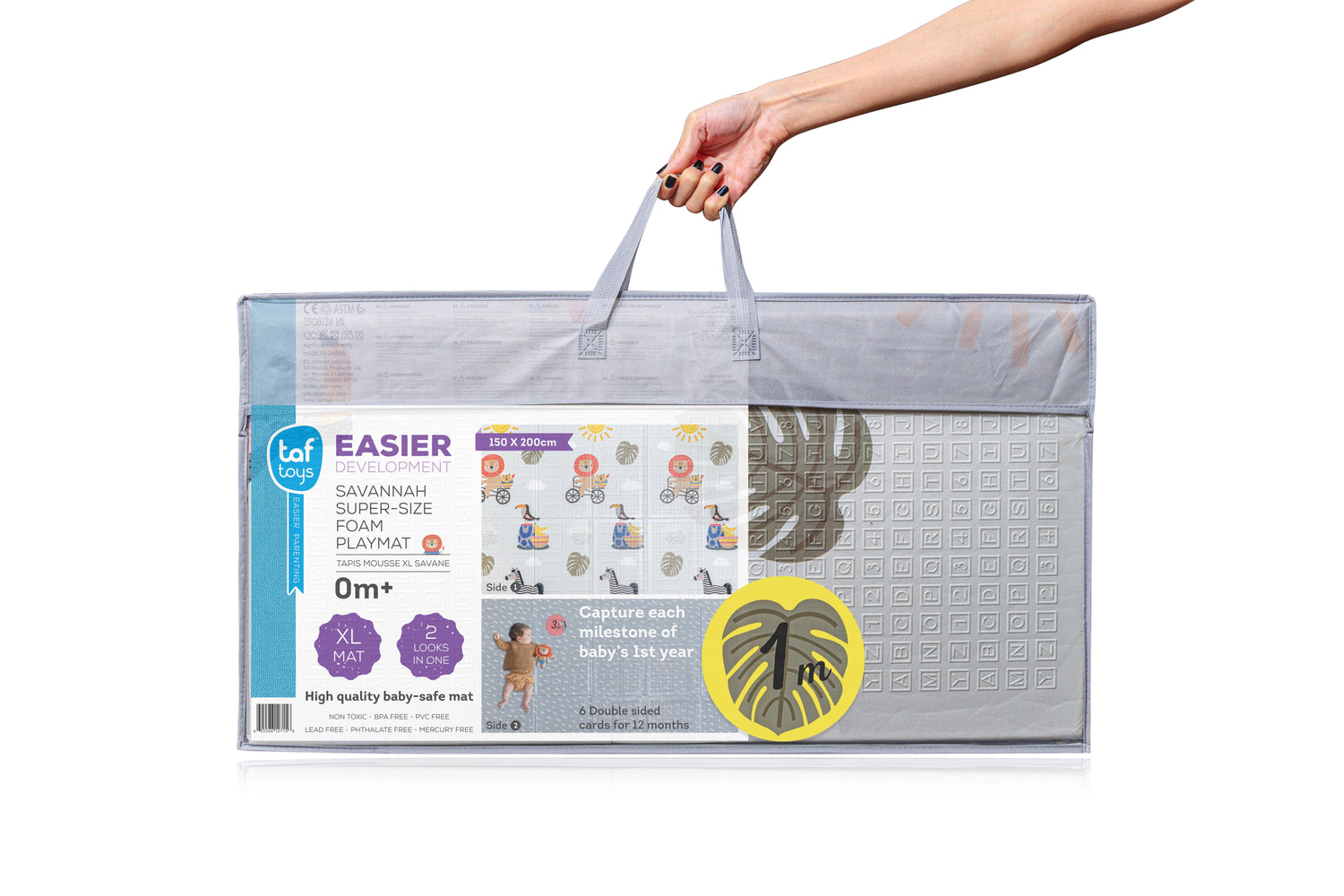 Taf Toys kahepoolne pehme raamat väikelastele "Lugu"