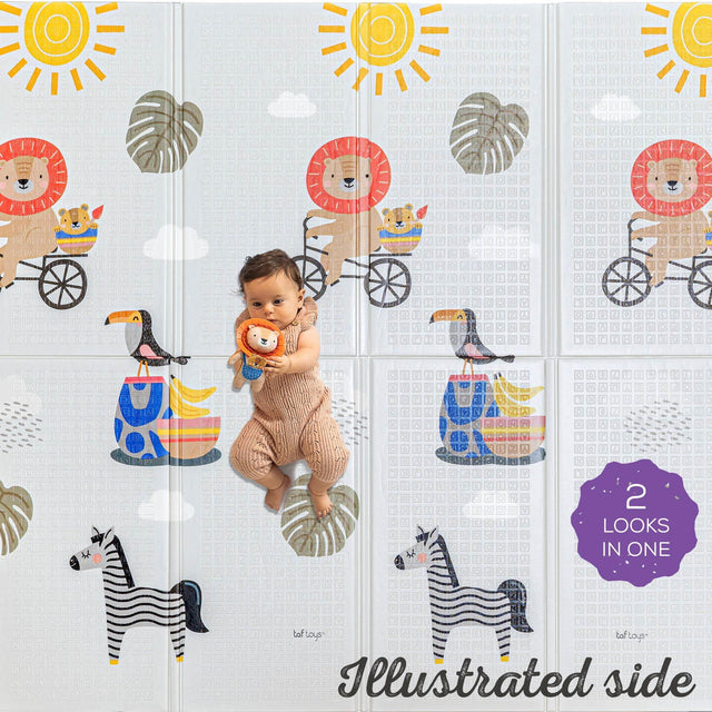 Taf Toys kahepoolne pehme raamat väikelastele "Lugu"